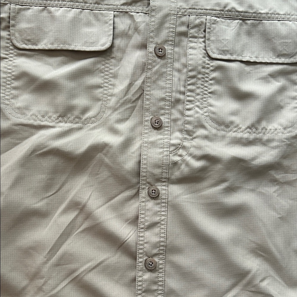 Cabela's Tan Performance Button Down Shirt - image 6